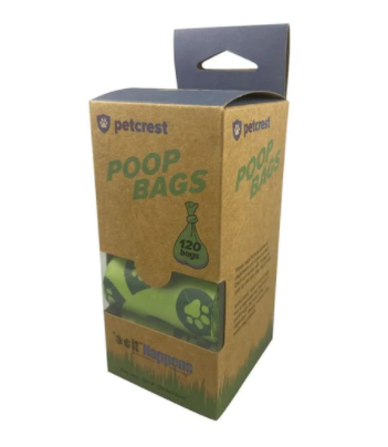 Poop Bag Eco Refills 120ct BL