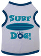 Surf Dog Tank White/Navy