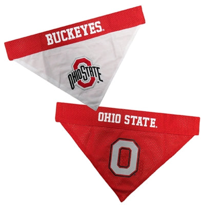 NCAA Ohio State Buckeyes Dog Reversible Bandana