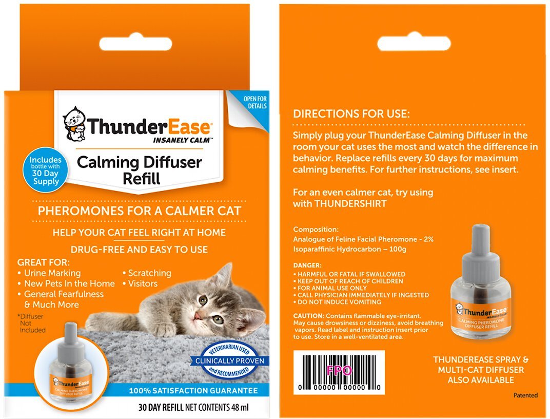 ThunderEase Calming Diffuser 30 Day Refill for Cats