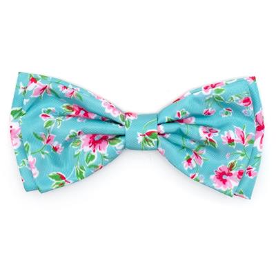 Watercolor Floral Bow Tie