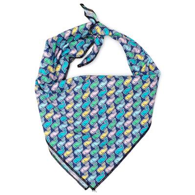 Multi Whale Tie Bandana