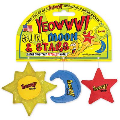 Yeowww! Catnip Sun, Moon & Stars