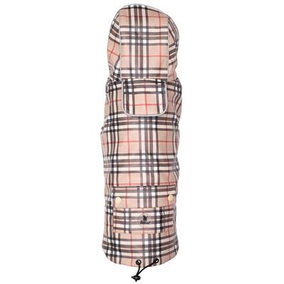 Tan Plaid London Raincoat