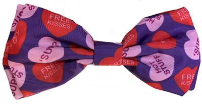 Convo Hearts Bow Tie