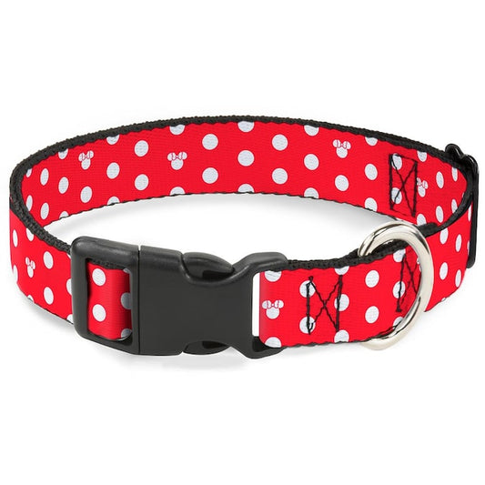 Mini Mouse Polka Dot Dog Collar