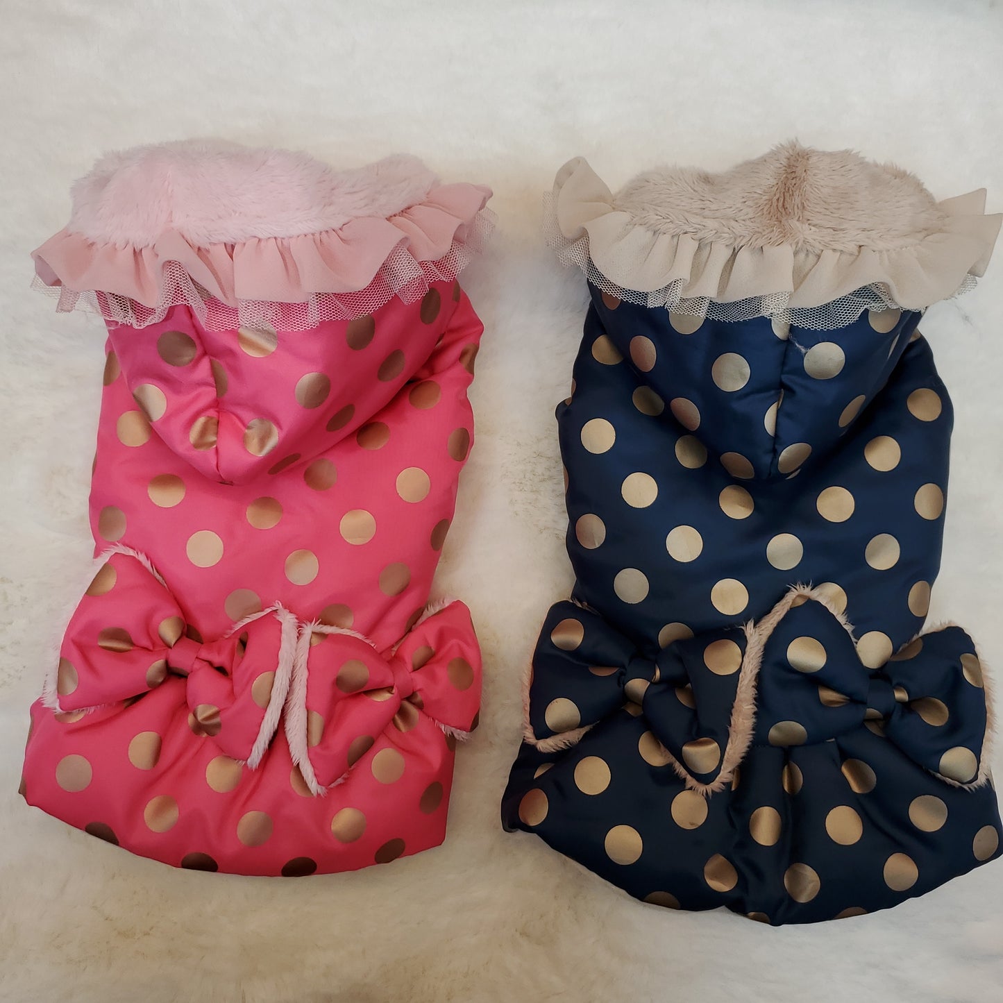 Dots & Bow Puffer