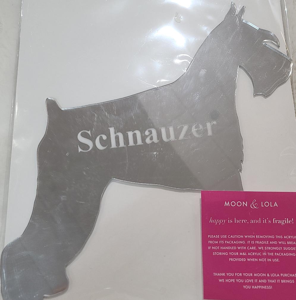 Schnauzer Mirror Wall Decor