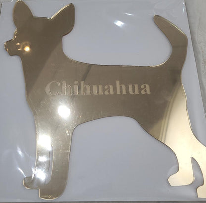 Chihuahua Mirror Decor