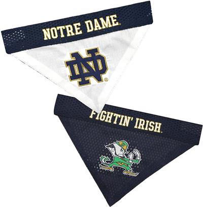 NCAA Notre Dame Fighting Irish Dog Reversible Bandana