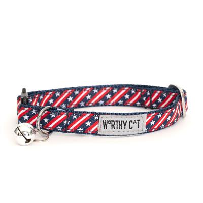 Bias Stars & Stripes Cat Collar