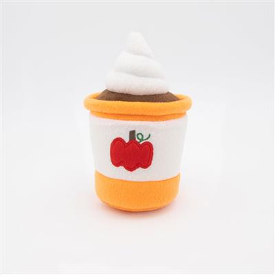 NomNomz Pumpkin Spice Latte Dog Toy