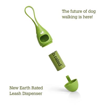 Earth Rated Leash Dispenser for Poop Bags