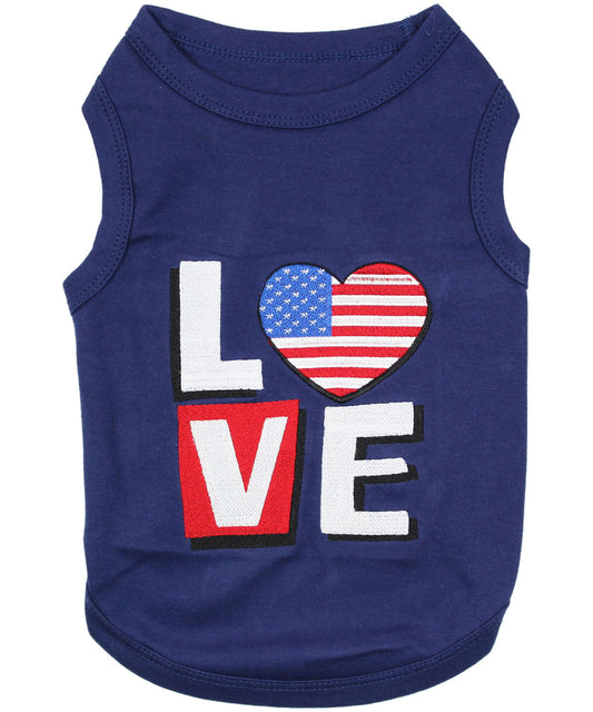 LOVE USA Pet T-Shirt