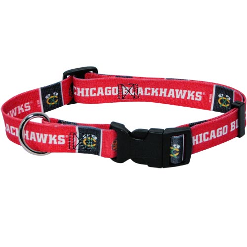 NHL Chicago Blackhawks Dog Collar