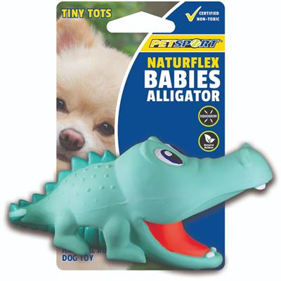 NaturFlex Babies Tiny Tots Alligator 4"