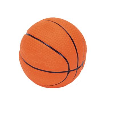 2.5" Latex Basketball Dog Toy