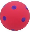 Multipet Polka-Dot Ball  4"