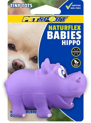 NaturFlex Babies Tiny Tots Hippo 3.5"