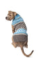 Light Blue Fairisle Wool Sweater