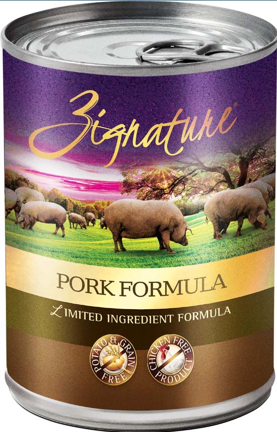 Zignature Pork Limited Ingredient Formula Grain-Free 13oz