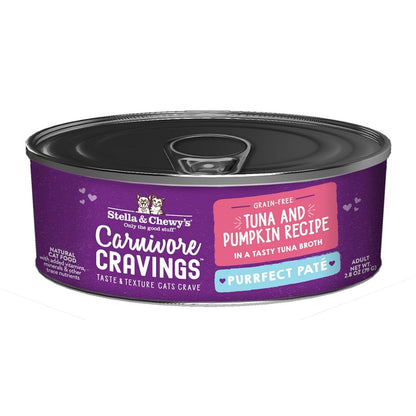 Stella&Chewy's Cat Food - Carnivore Cravings Purrfect Paté Tuna & Pumpkin Recipe