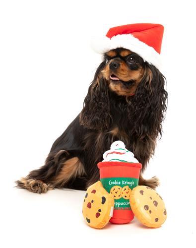 Cookie Kringle Puppuccino & Cookies (3pk) Dog Toy