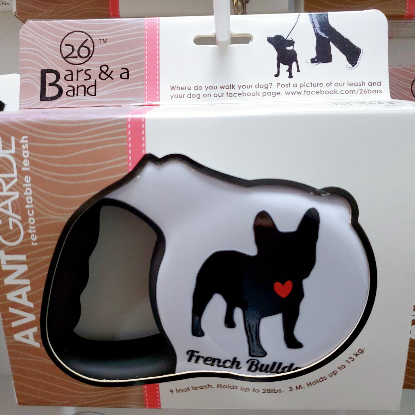 Breed Special Retractable Leash - French Bulldog