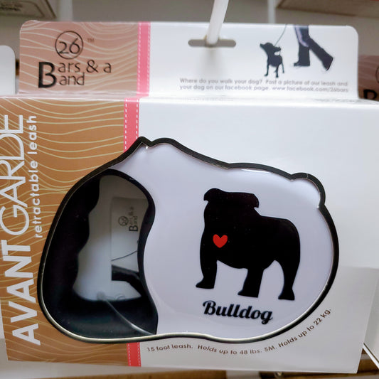 Breed Special Retractable Leash - Bulldog