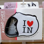 Retractable Leash - I heart IN