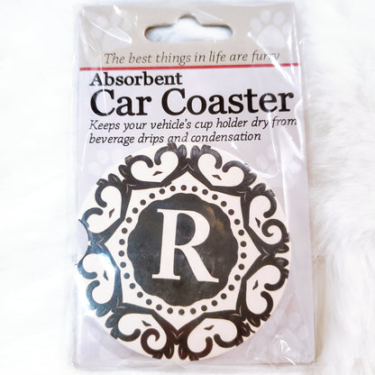 Car Coasters - Letters