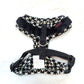 Luxury Houndstooth Harness Black S