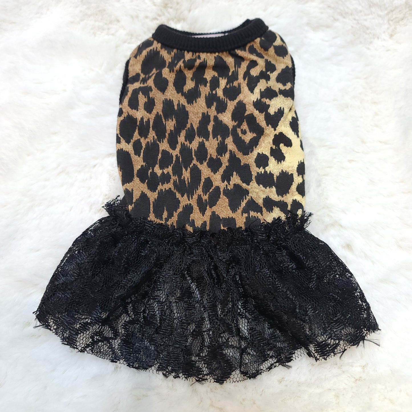 Leopard Lace Dress