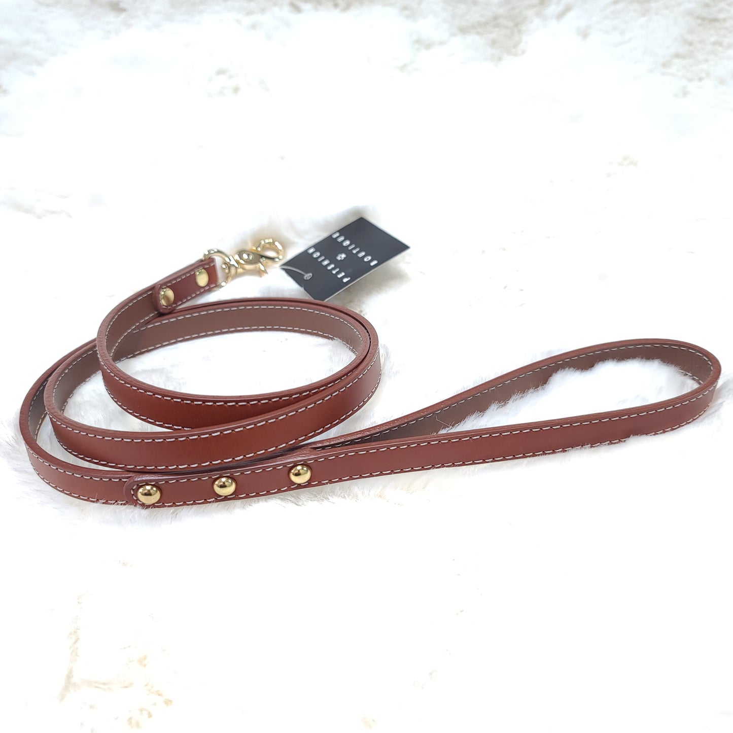 Italian Leather Leash