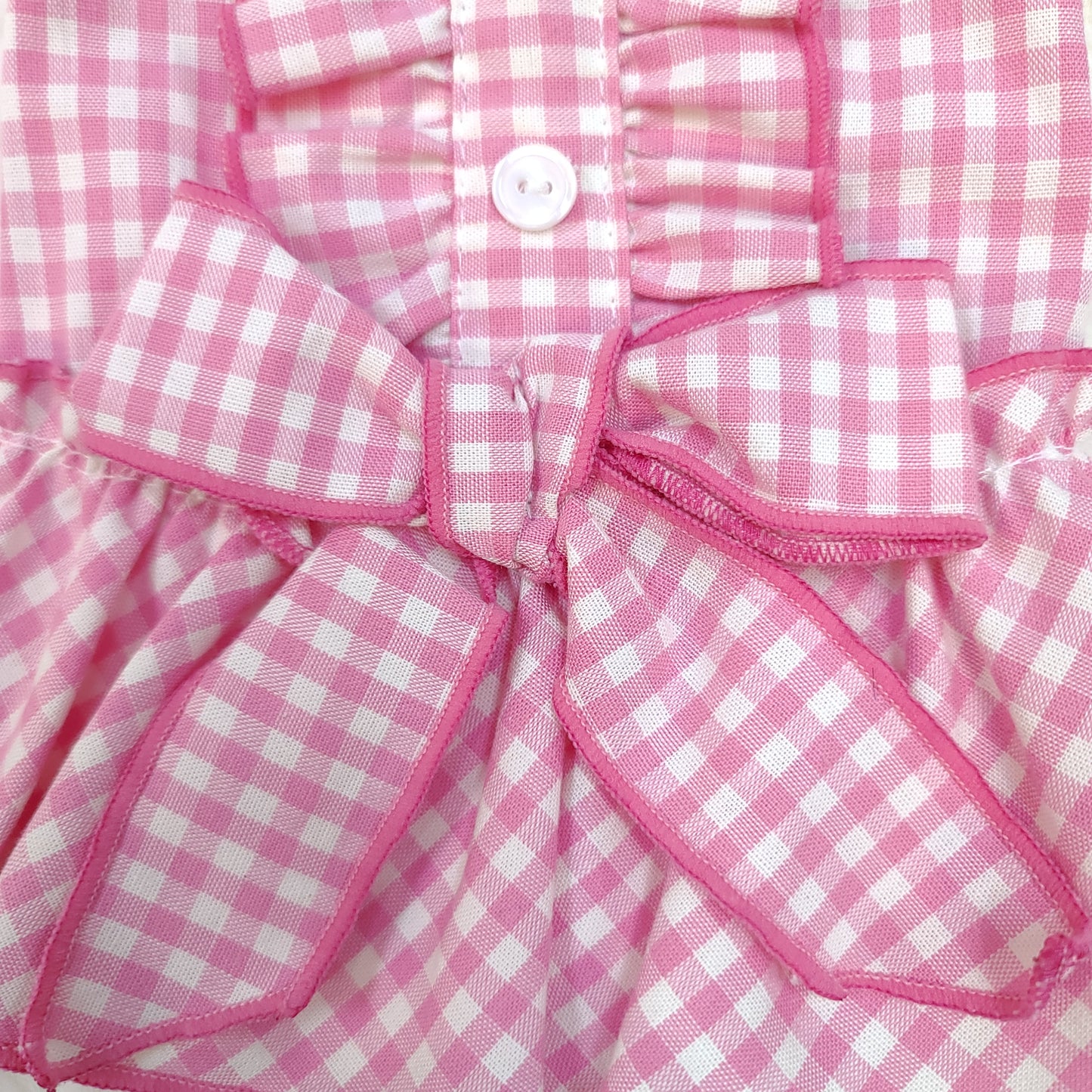 Gingham Ruffle Dress