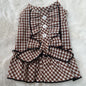 Gingham Ruffle Dress