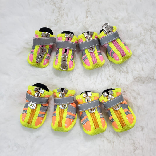 Neon Doggy Shoes