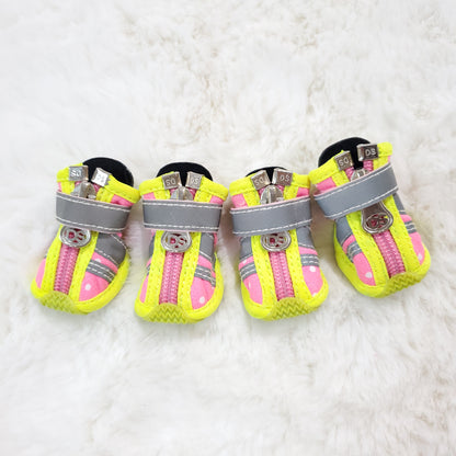 Neon Doggy Shoes