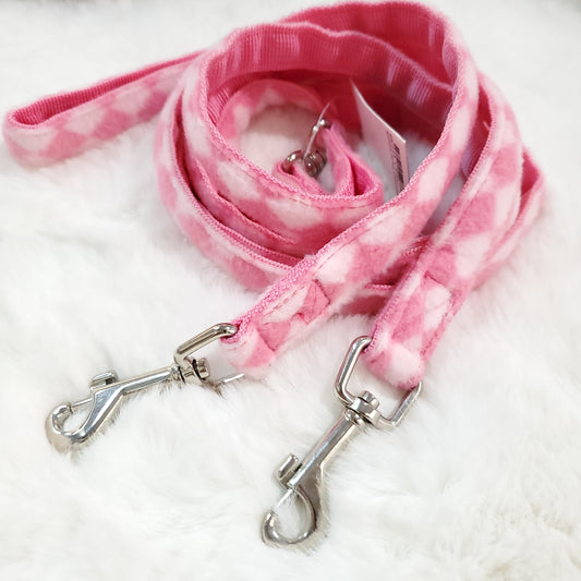 Puppia Diamond Dual Leash, Pink