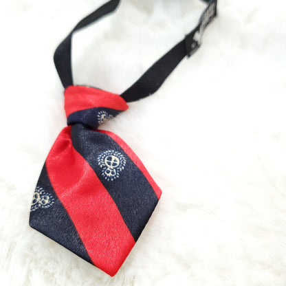 Preppy Neck Tie Red