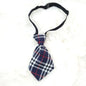 Plaid Neck Tie - Navy