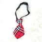 Plaid Neck Tie - Red