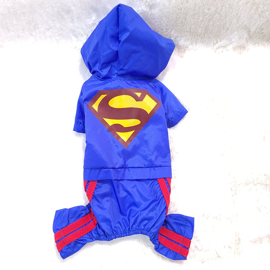 Superman Raincoat Blue