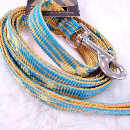 Les Mâtins Coquins Dog Leash - Vintage Yellow