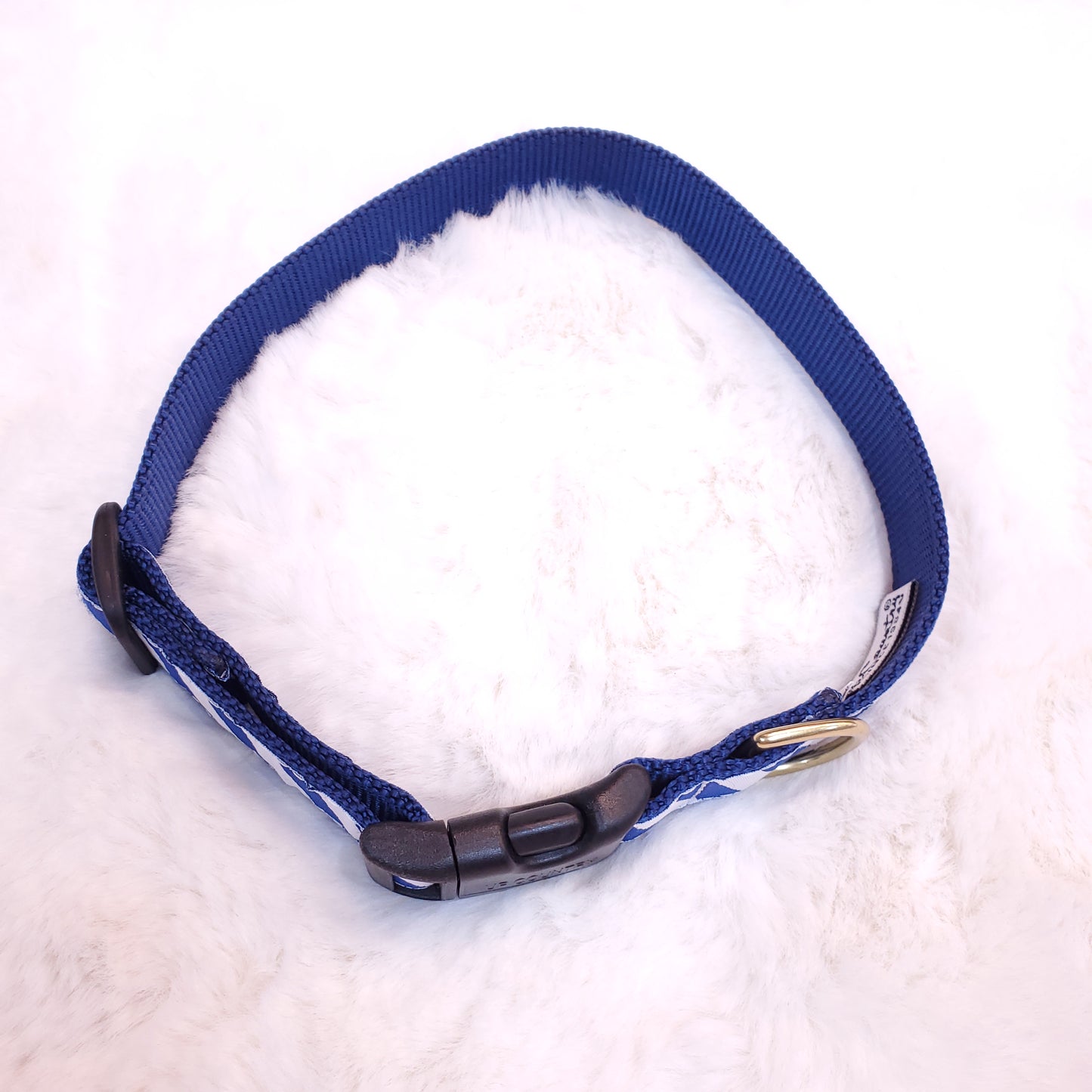 Blue Stripe Dog Collar