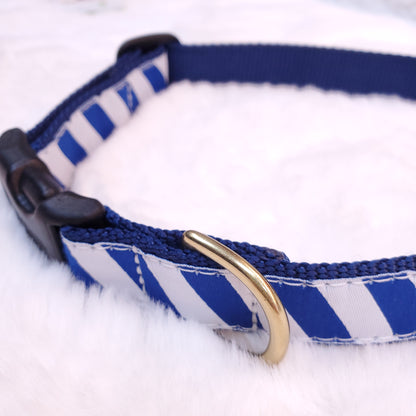 Blue Stripe Dog Collar