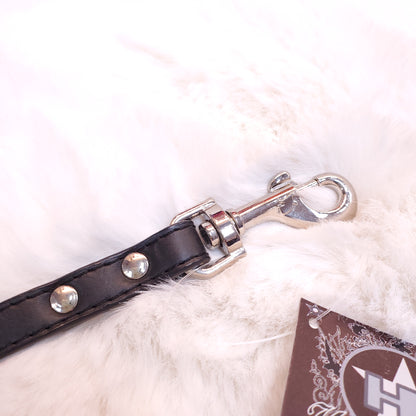 Tiger Eye Black/Gray Leash S