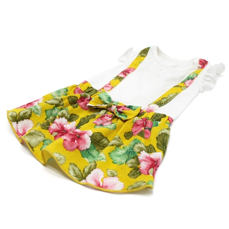 Floral Suspender Dress