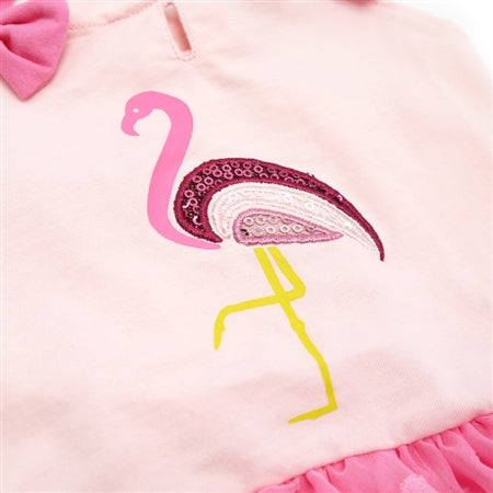 Sequin Flamingo Dress