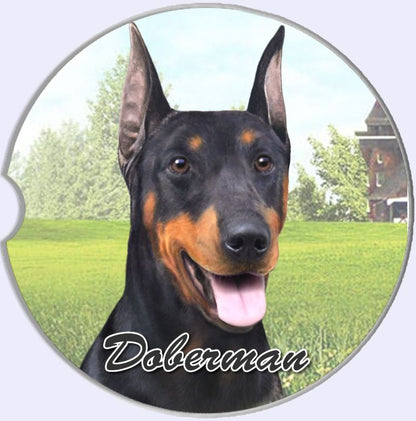 Dog Breed Car Coasters